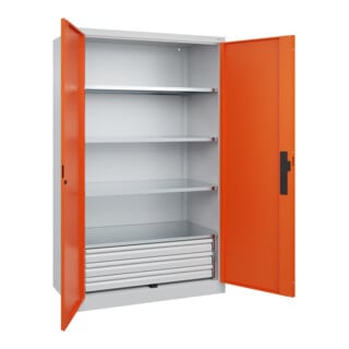 C+P Schwerlastschrank Acurado Pro 1950 x 1200 x 600 mm 7035/2004