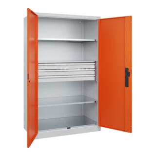 C+P Schwerlastschrank Acurado Pro 1950 x 1200 x 600 mm 7035/2004