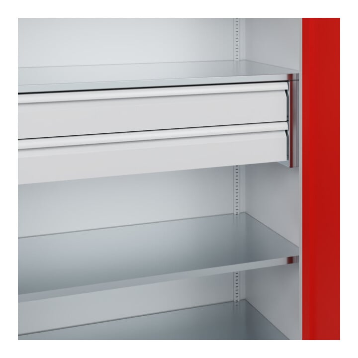 C+P Schwerlastschrank Acurado Pro 1950 x 1200 x 600 mm 7035/3020