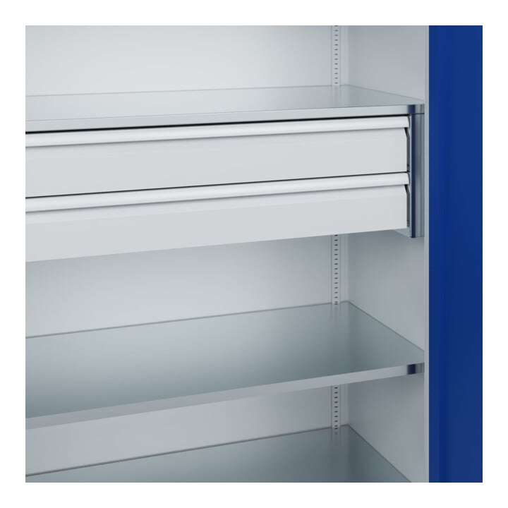 C+P Schwerlastschrank Acurado Pro 1950 x 1200 x 600 mm 7035/5010