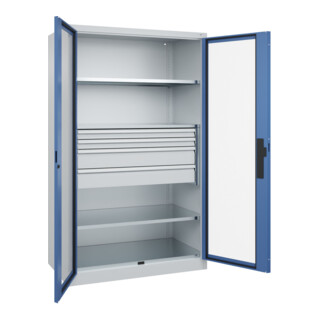 C+P Schwerlastschrank Acurado Pro 1950 x 1200 x 600 mm 7035/5023