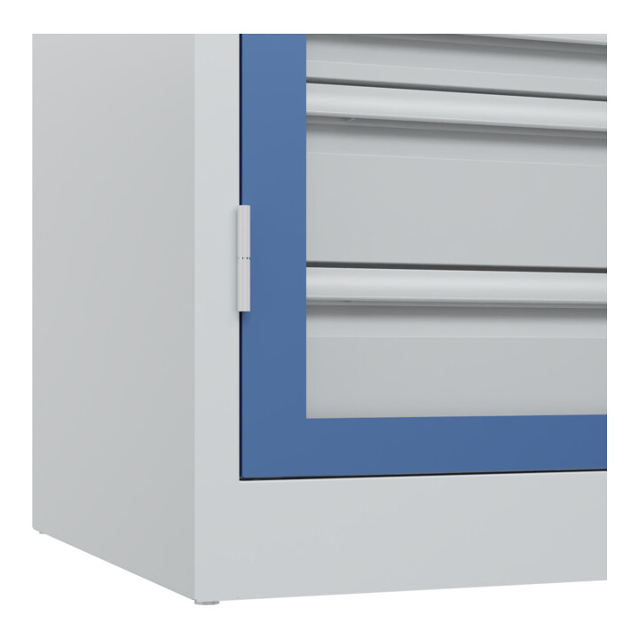 C+P Schwerlastschrank Acurado Pro 1950 x 1200 x 600 mm 7035/5023