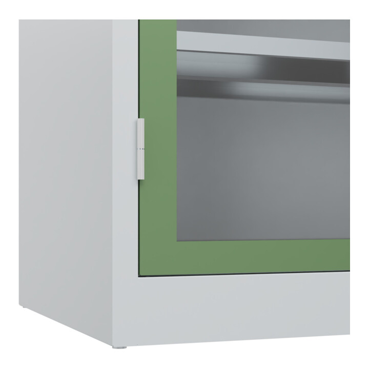 C+P Schwerlastschrank Acurado Pro 1950 x 1200 x 600 mm 7035/6011