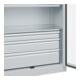 C+P Schwerlastschrank Acurado Pro 1950 x 1200 x 600 mm 7035/7035