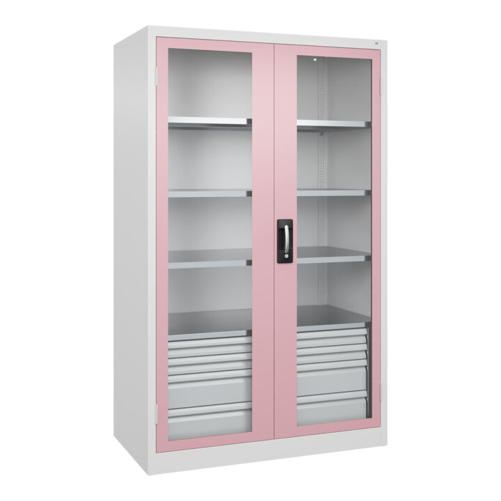 C+P Schwerlastschrank Acurado Pro 1950 x 1200 x 600 mm 9016/3015