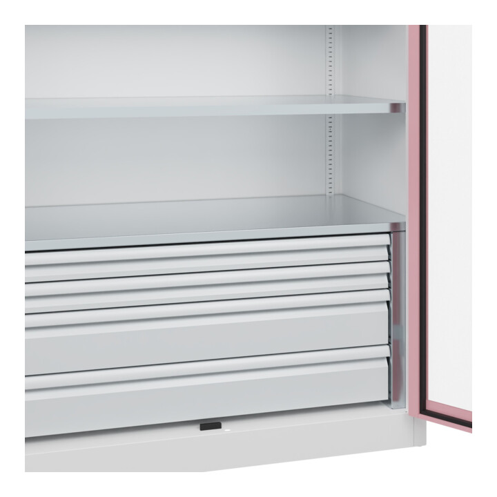 C+P Schwerlastschrank Acurado Pro 1950 x 1200 x 600 mm 9016/3015