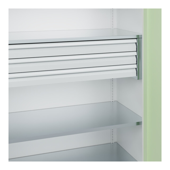 C+P Schwerlastschrank Acurado Pro 1950 x 1200 x 600 mm 9016/6019