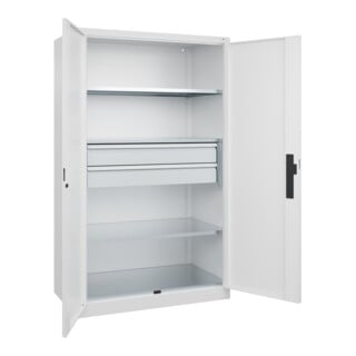 C+P Schwerlastschrank Acurado Pro 1950 x 1200 x 600 mm 9016/9016
