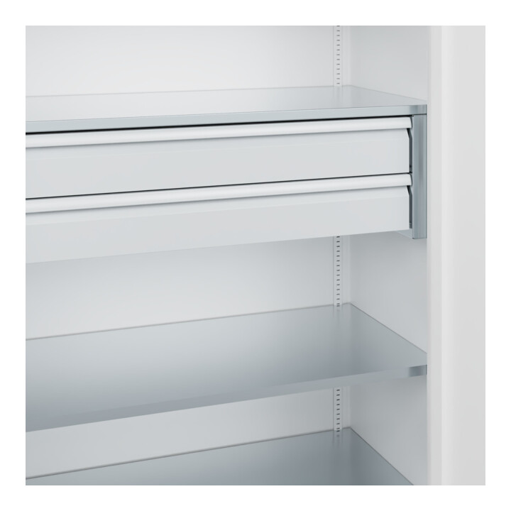 C+P Schwerlastschrank Acurado Pro 1950 x 1200 x 600 mm 9016/9016