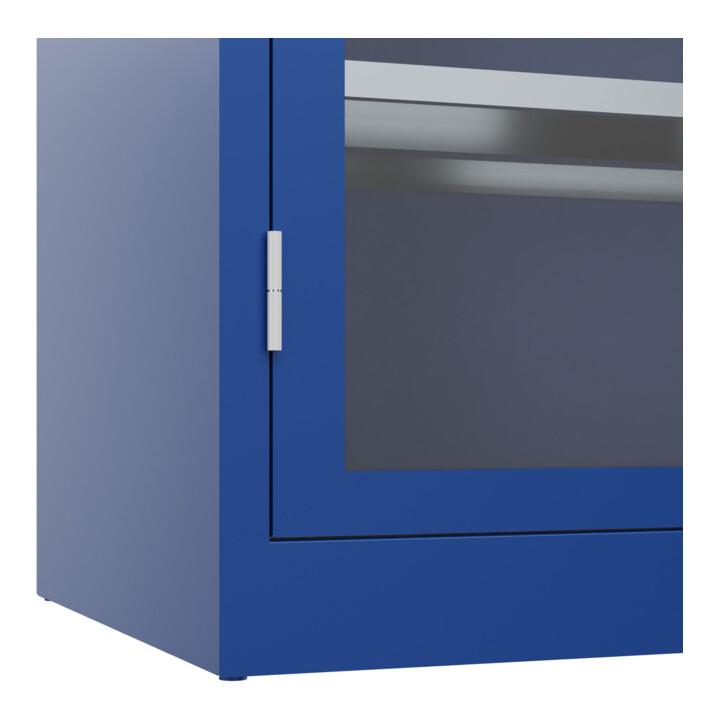 C+P Schwerlastschrank Acurado Pro 1950 x 1200 x 600 mm blau