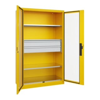 C+P Schwerlastschrank Acurado Pro 1950 x 1200 x 600 mm mit Schubladen
