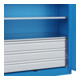 C+P Schwerlastschrank Acurado Pro 1950 x 1200 x 600 mm RAL 5012