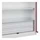 C+P Schwerlastschrank Acurado Pro 1950 x 1200 x 600 mm weiß/rosa