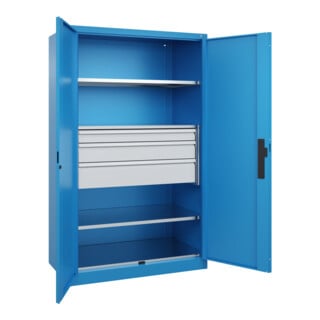 C+P Schwerlastschrank Acurado Pro 1950 x 1200 x 600mm 5012/5012