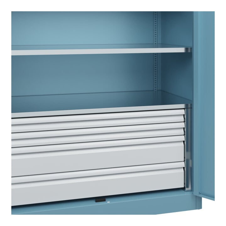 C+P Schwerlastschrank Acurado Pro 1950 x 1200 x 600mm