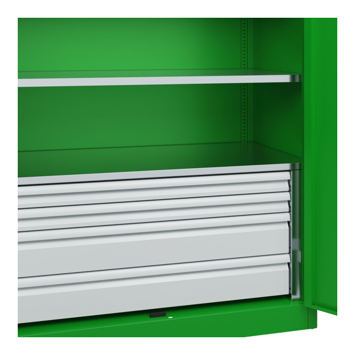 C+P Schwerlastschrank Acurado Pro 1950 x 1200 x 600mm 6037/6037