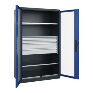 C+P Schwerlastschrank Acurado Pro 1950 x 1200 x 600mm 7016/5010