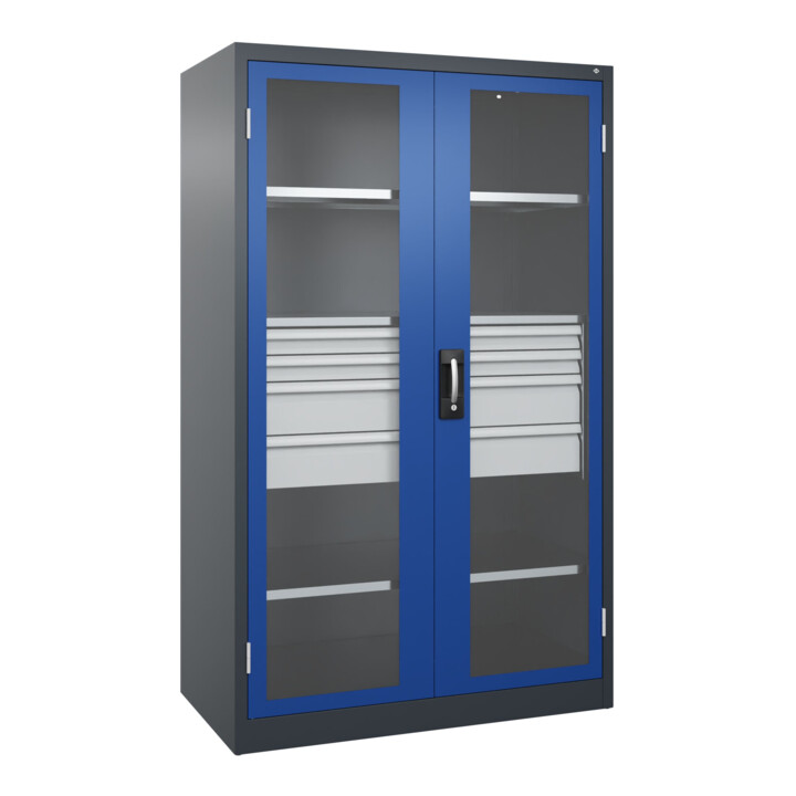 C+P Schwerlastschrank Acurado Pro 1950 x 1200 x 600mm 7016/5010