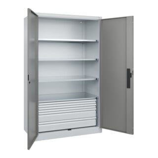 C+P Schwerlastschrank Acurado Pro 1950 x 1200 x 600mm 7035/0004