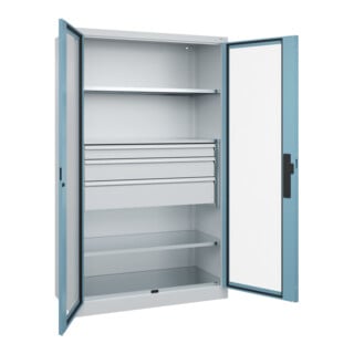 C+P Schwerlastschrank Acurado Pro 1950 x 1200 x 600mm 7035/0010