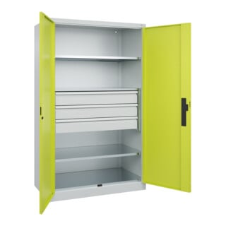 C+P Schwerlastschrank Acurado Pro 1950 x 1200 x 600mm 7035/0024