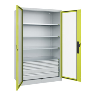 C+P Schwerlastschrank Acurado Pro 1950 x 1200 x 600mm 7035/0024