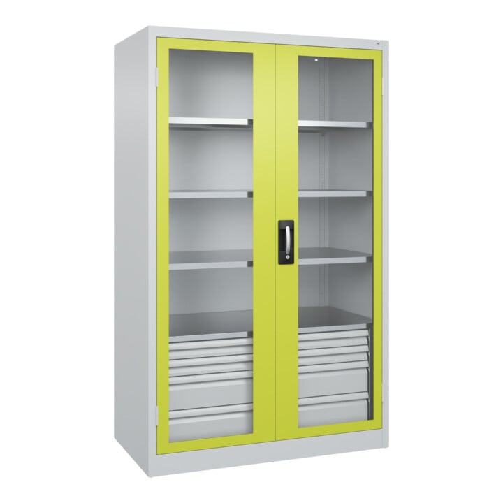 C+P Schwerlastschrank Acurado Pro 1950 x 1200 x 600mm 7035/0024