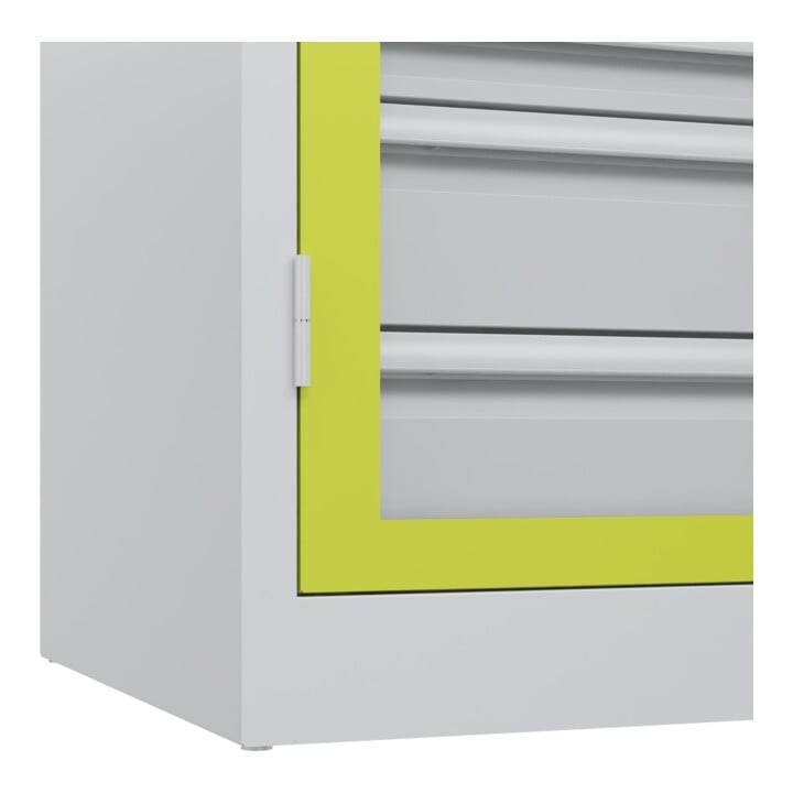 C+P Schwerlastschrank Acurado Pro 1950 x 1200 x 600mm 7035/0024