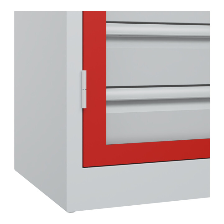 C+P Schwerlastschrank Acurado Pro 1950 x 1200 x 600mm 7035/3020