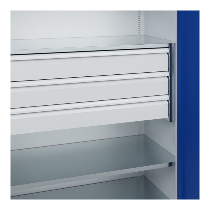 C+P Schwerlastschrank Acurado Pro 1950 x 1200 x 600mm 7035/5010