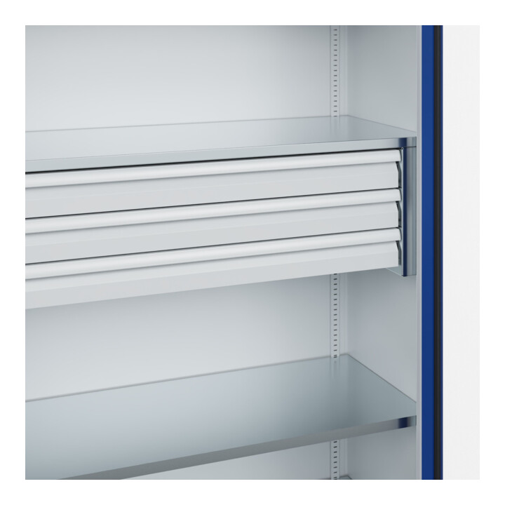 C+P Schwerlastschrank Acurado Pro 1950 x 1200 x 600mm 7035/5010