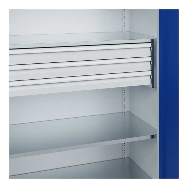 C+P Schwerlastschrank Acurado Pro 1950 x 1200 x 600mm 7035/5010