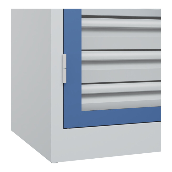 C+P Schwerlastschrank Acurado Pro 1950 x 1200 x 600mm 7035/5023