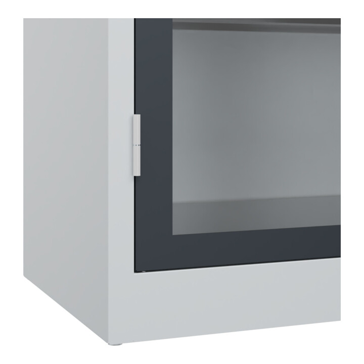 C+P Schwerlastschrank Acurado Pro 1950 x 1200 x 600mm 7035/7016