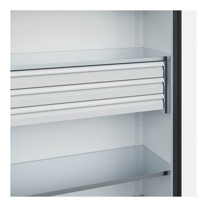 C+P Schwerlastschrank Acurado Pro 1950 x 1200 x 600mm 7035/7016