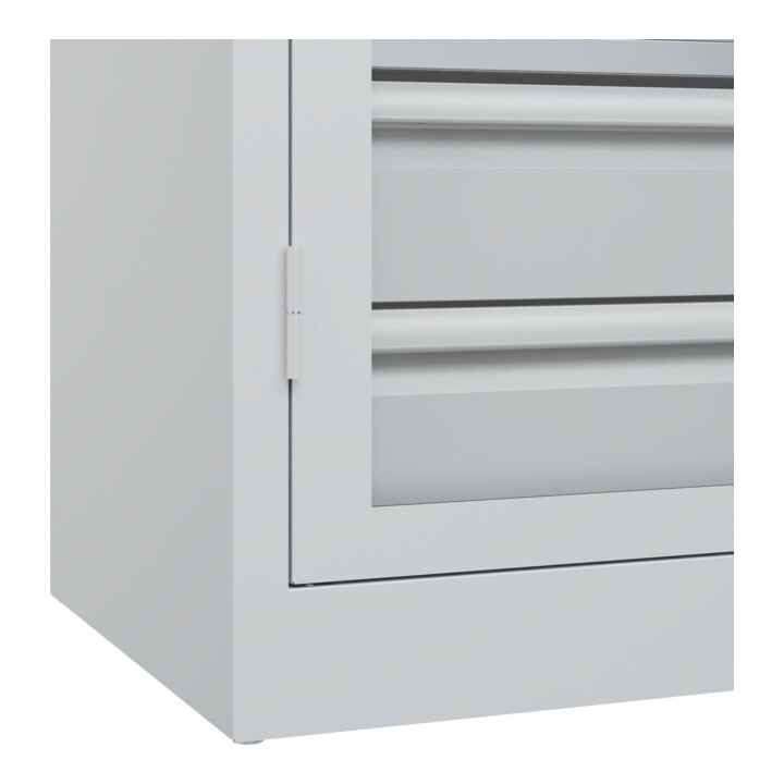 C+P Schwerlastschrank Acurado Pro 1950 x 1200 x 600mm 7035/7035