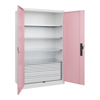 C+P Schwerlastschrank Acurado Pro 1950 x 1200 x 600mm 9016/3015