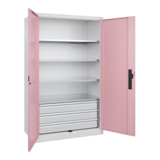C+P Schwerlastschrank Acurado Pro 1950 x 1200 x 600mm 9016/3015