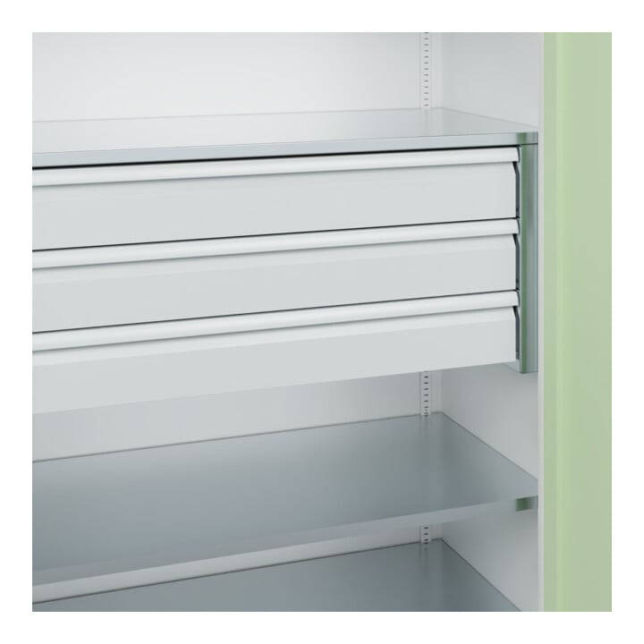 C+P Schwerlastschrank Acurado Pro 1950 x 1200 x 600mm 9016/6019