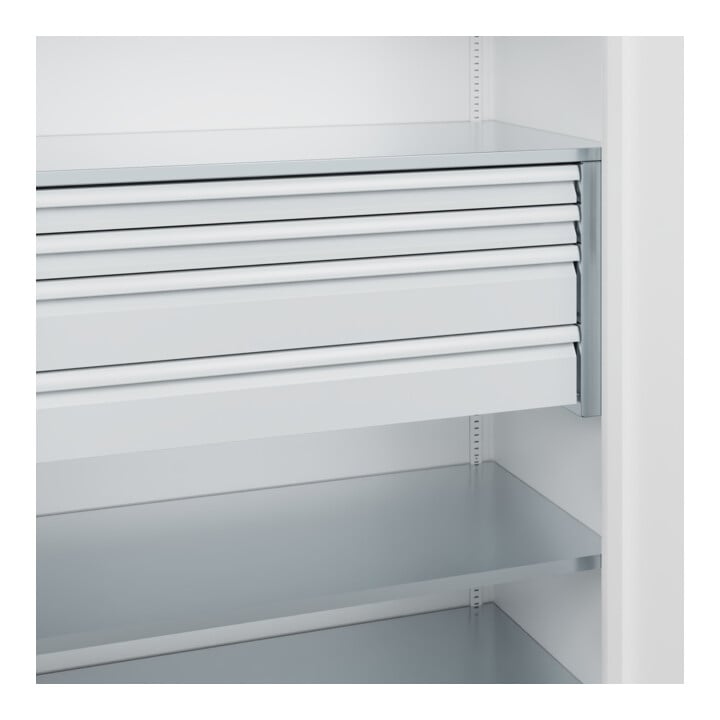 C+P Schwerlastschrank Acurado Pro 1950 x 1200 x 600mm 9016/9016