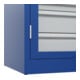 C+P Schwerlastschrank Acurado Pro 1950 x 1200 x 600mm blau