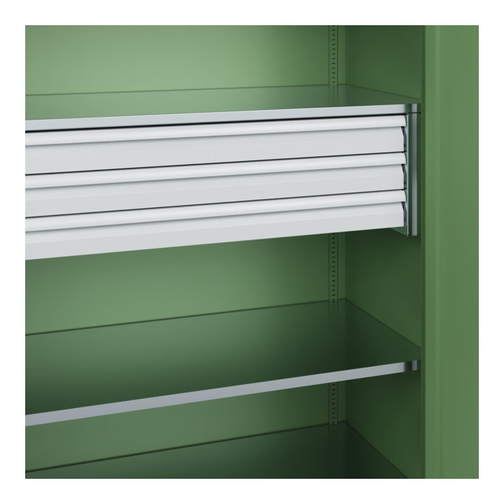 C+P Schwerlastschrank Acurado Pro 1950 x 1200 x 600mm mit Schubladen