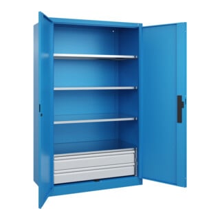 C+P Schwerlastschrank Acurado Pro 1950 x 1200 x 600mm RAL 5012