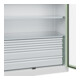 C+P Schwerlastschrank Acurado Pro 1950 x 1200 x 600mm weiß/weißgrün