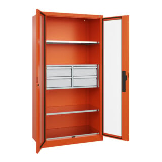 C+P Schwerlastschrank Acurado Pro mit Schubladen 1950 x 1000 x 500 mm 2004/2004