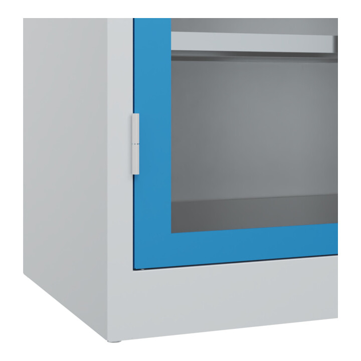 C+P Schwerlastschrank Acurado Pro mit Schubladen 1950 x 1000 x 500 mm 7035/5012