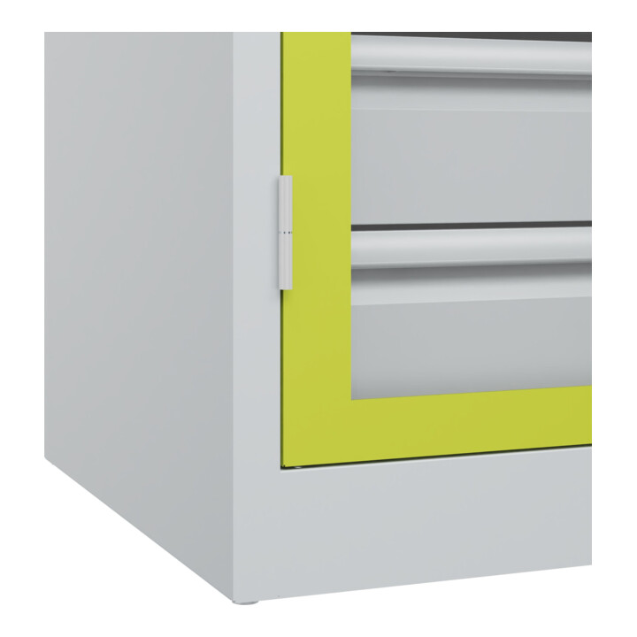 C+P Schwerlastschrank Acurado Pro mit Schubladen 1950 x 1000 x 600 mm