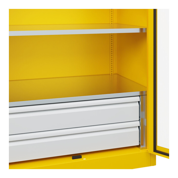 C+P Schwerlastschrank Acurado Pro mit Schubladen 1950 x 1000 x 600mm