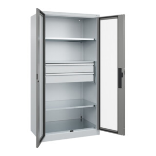 C+P Schwerlastschrank Acurado Pro mit Schubladen 1950 x 1000 x 600mm