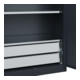 C+P Schwerlastschrank Acurado Pro mit Schubladen 1950 x 1200 x 500mm 7016/7016